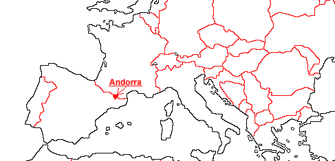 Cartes et plans de la Principauté d'Andorre