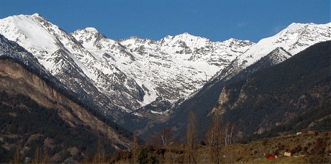 Pic de Comapedrosa Andorre, parc naturel des vallées du Comapedrosa